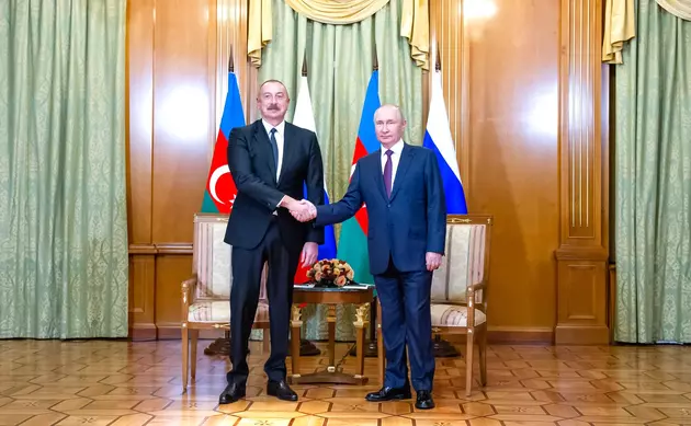 Владимир Путин и Ильхам Алиев встретятся в понедельник
