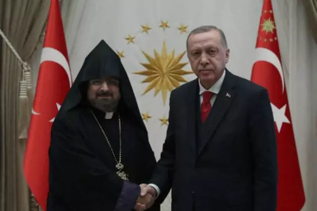 Эрдоган обратился к Патриарху армян Турции