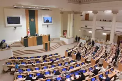 Комитет парламента Грузии принял закон об иноагентах в третьем чтении
